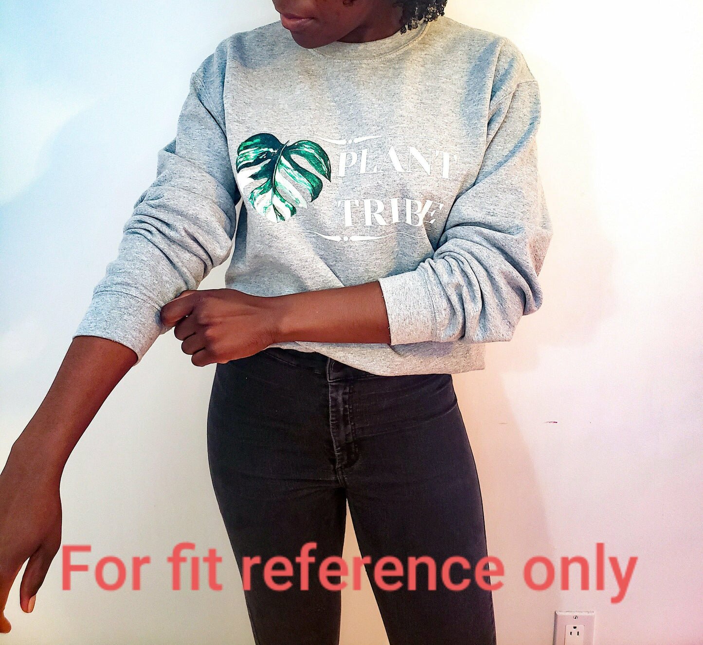 Plantaholics Anonymous- Classic Unisex Crewneck Sweatshirt-Print Material-ThePaintedLeaf-care