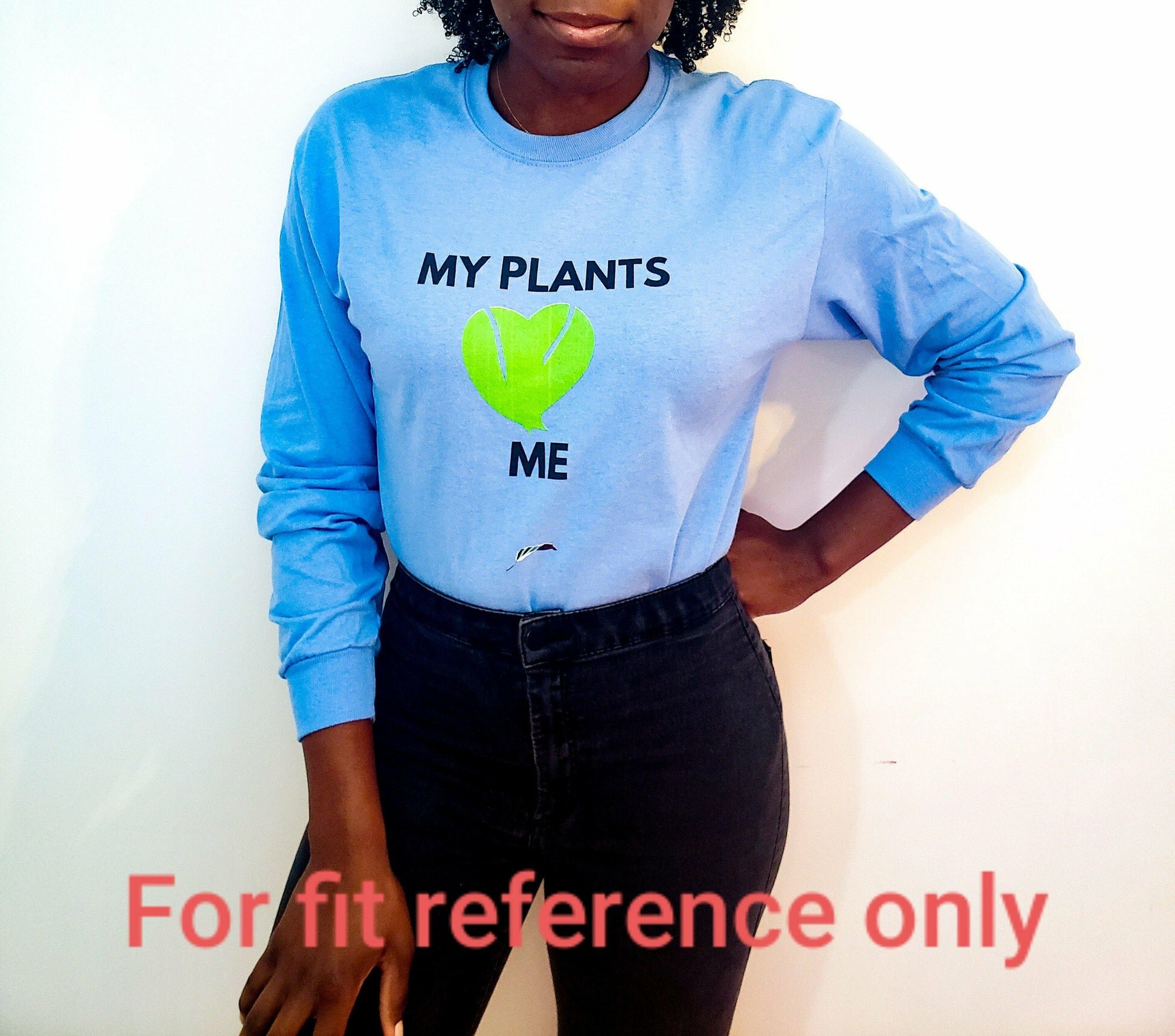 My Plants <3 Me- Classic Unisex Longsleeve T-shirt-Print Material-ThePaintedLeaf-care