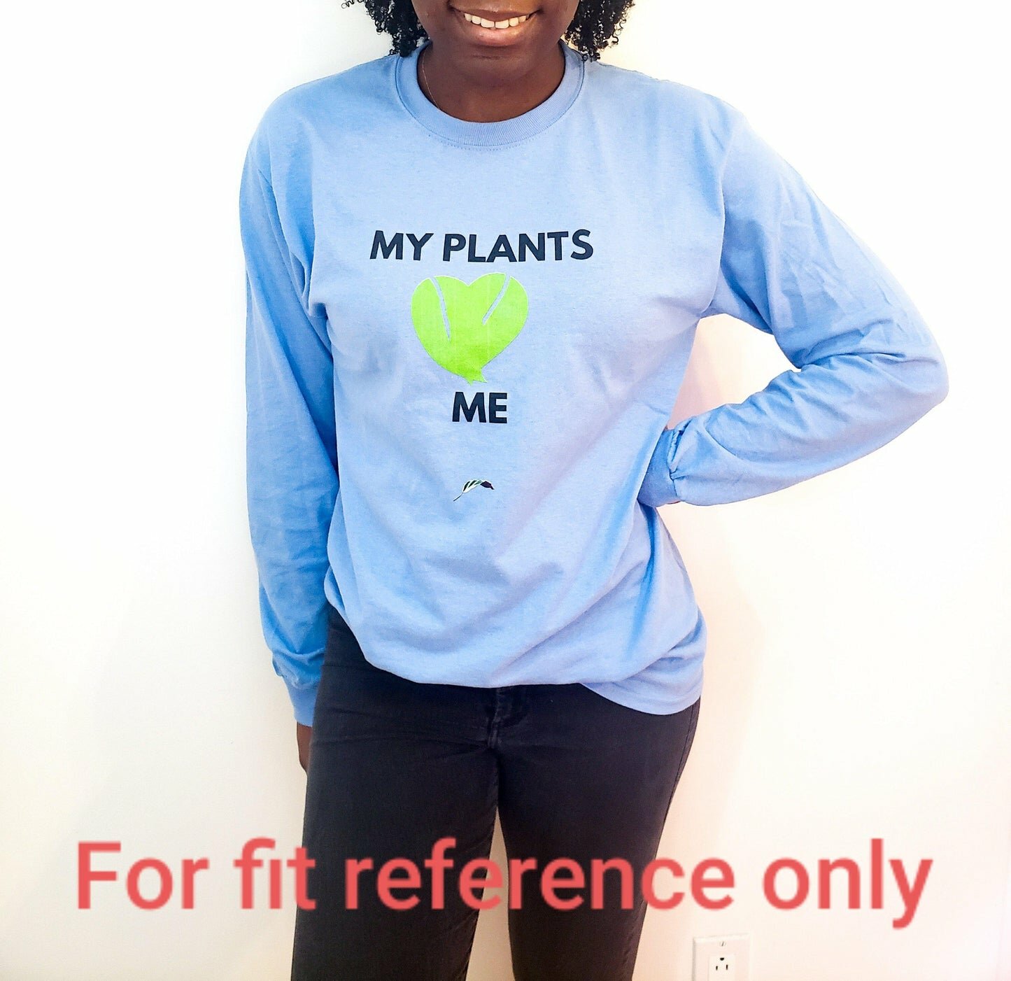 My Plants <3 Me- Classic Unisex Longsleeve T-shirt-Print Material-ThePaintedLeaf-care