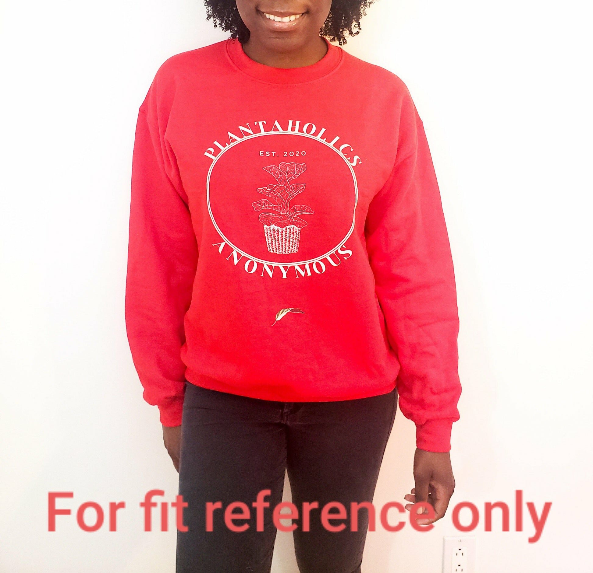 Plantaholics Anonymous- Classic Unisex Crewneck Sweatshirt-Print Material-ThePaintedLeaf-care